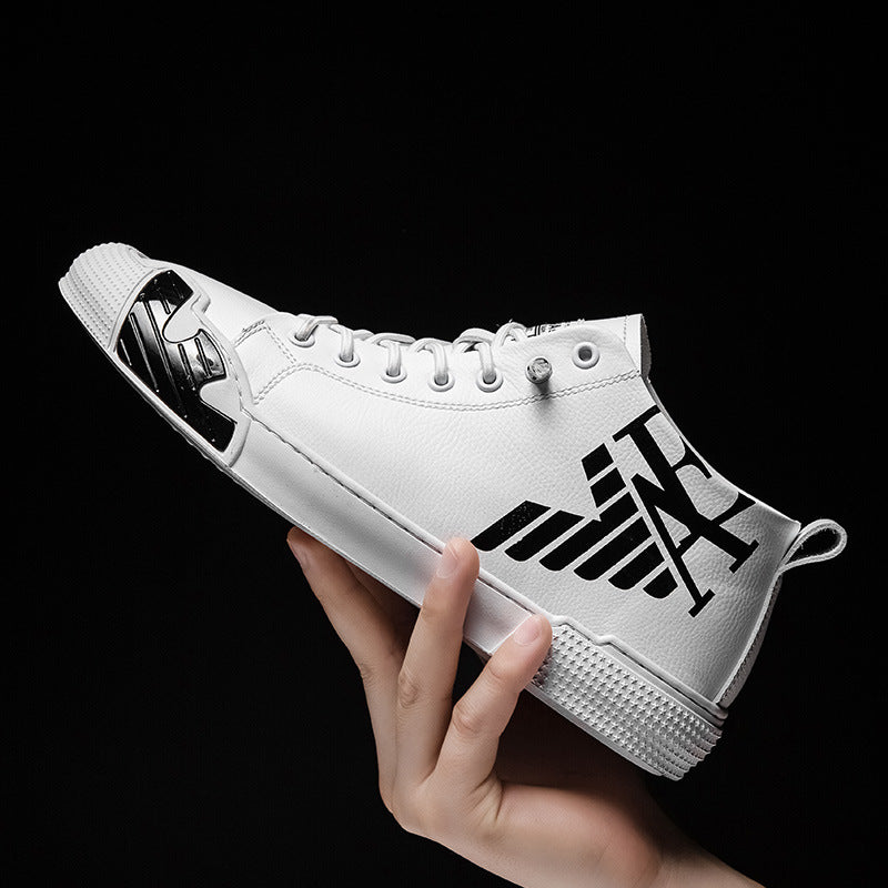 New Trendy Shoes Sports Casual White Shoes