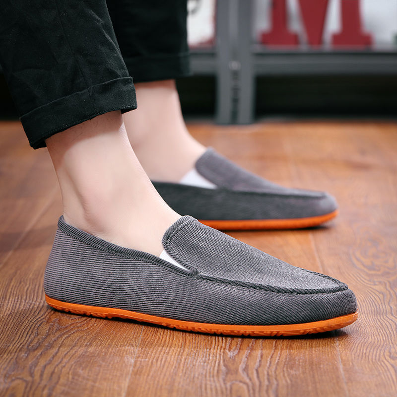 Men's Old Beijing Casual Shoes Driving Lazy Shoes Men's Cloth Shoes