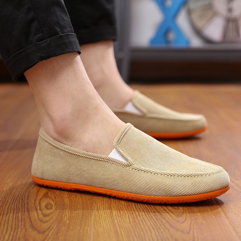 Men's Old Beijing Casual Shoes Driving Lazy Shoes Men's Cloth Shoes