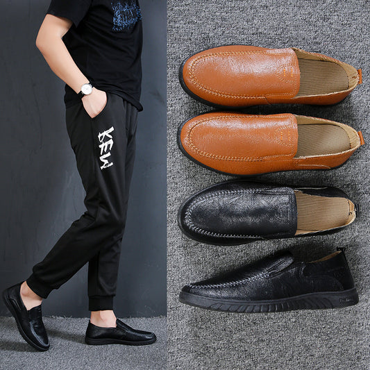 New Men's Casual Leather Shoes