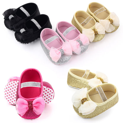 Newborn Princess Baby Soft Soled Shoes