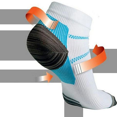 Heel Arch Pain Relieving Compression Sport Socks