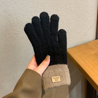 Women's Winter Wool Lined Warm Gloves