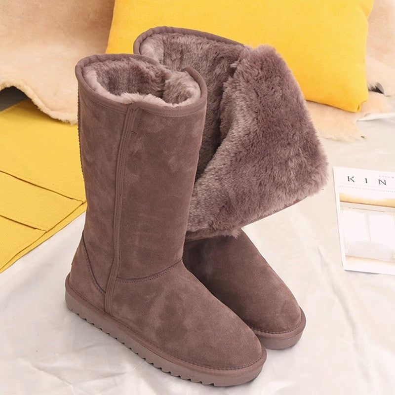 Fleece-lined Thickened Style Winter Boot