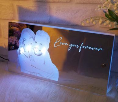 Name in Lights: LED Mirror for Personalized Bedroom Brilliance