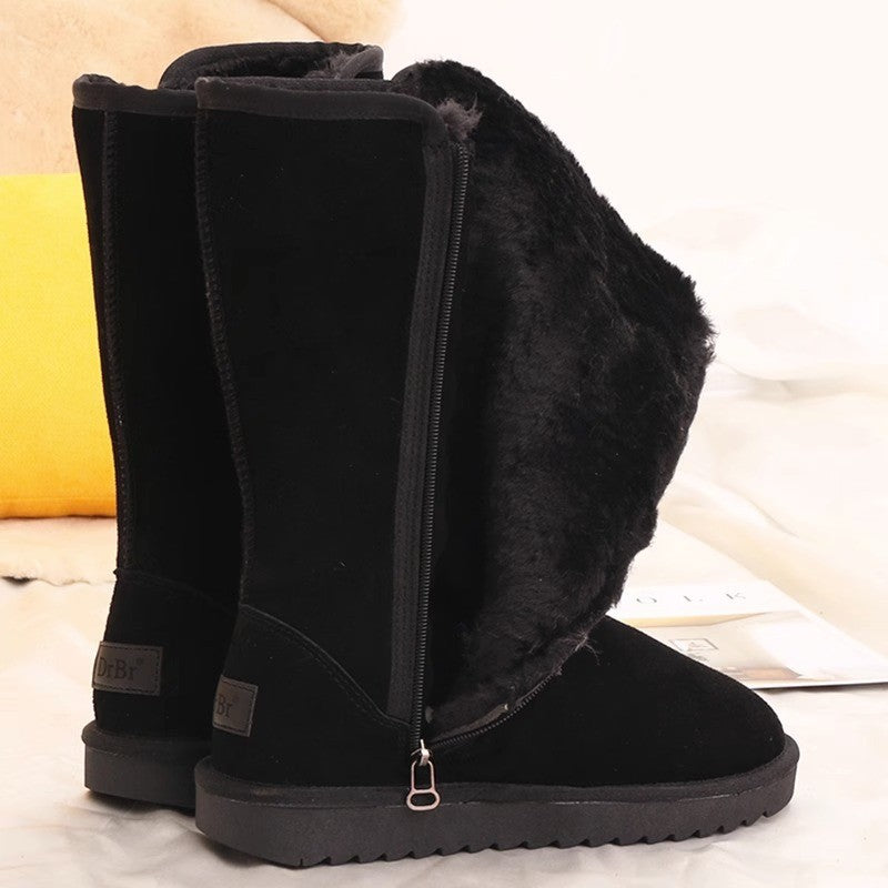 Fleece-lined Thickened Style Winter Boot