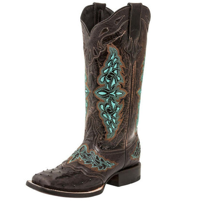 Women Color Mid Top Matching Knight Boots