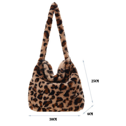 Plush Handbag For Women