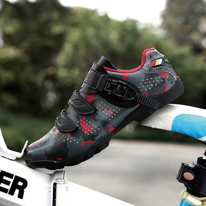 Lock shoes cycling shoes