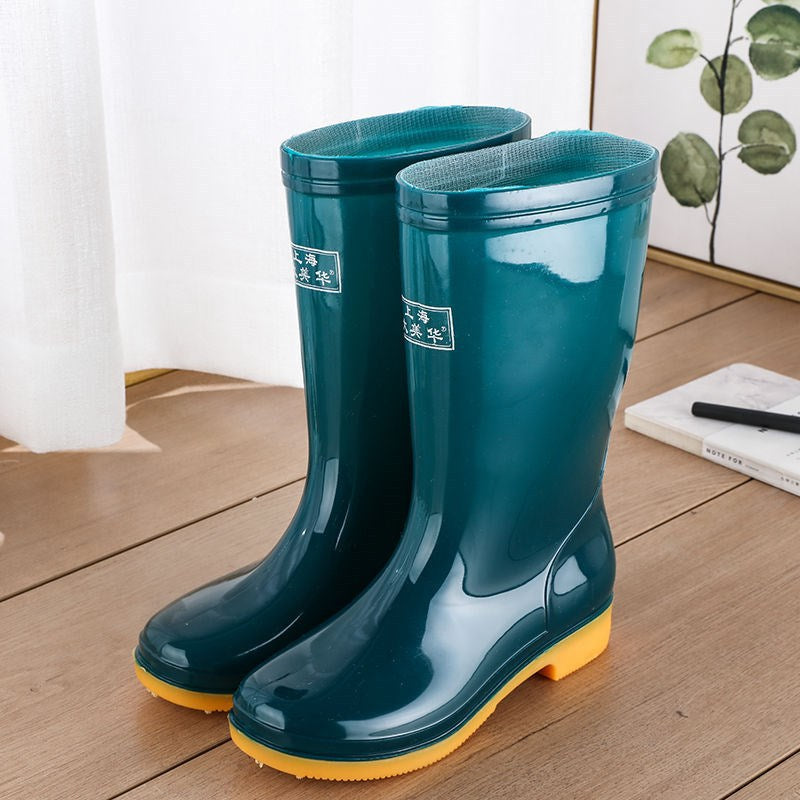 Rain boots waterproof rubber shoes