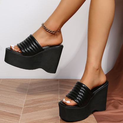 Women High Wedges Summer Sandals
