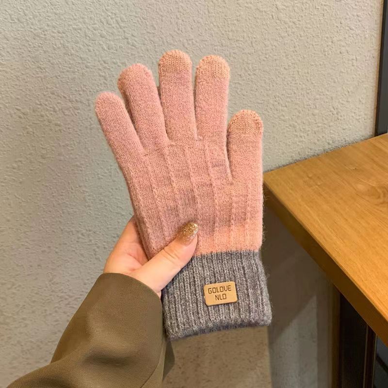 Women's Winter Wool Lined Warm Gloves