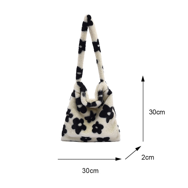 Plush Handbag For Women