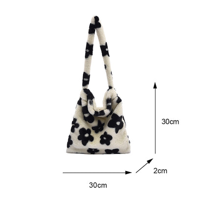 Plush Handbag For Women