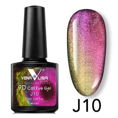 Venalisa 9D Gel Varnish Cat Eye Chameleon Varnish Nail Manicure Nail Gel Polish