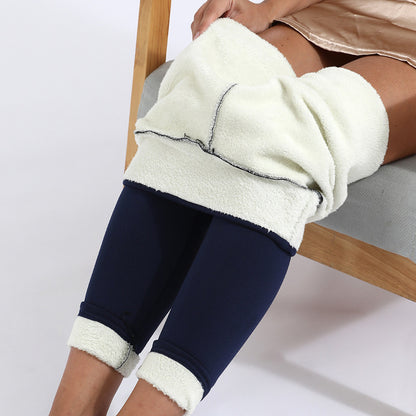 Winter Leggings Warm Thick Stretch Cashmere Leggins Skinny Pants