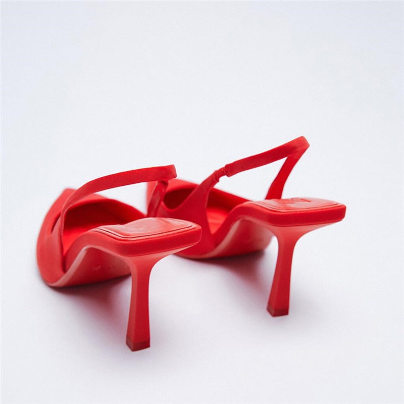 Thin Heel Pumps Women Wedding Party Shoes