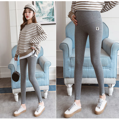 Fleece-lined Maternity Leggings