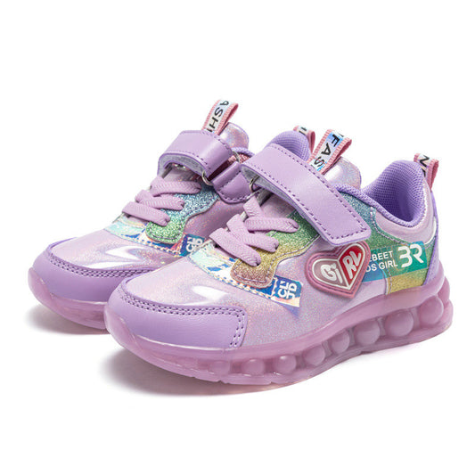 Girls Fashion Jelly Sole Sports Shoes