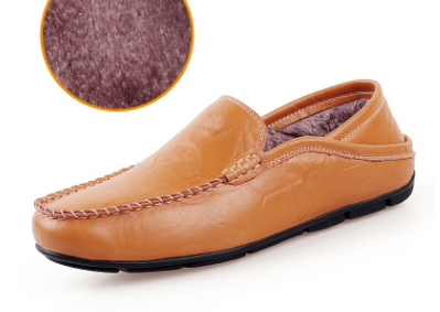 Men's leather casual shoes fashion