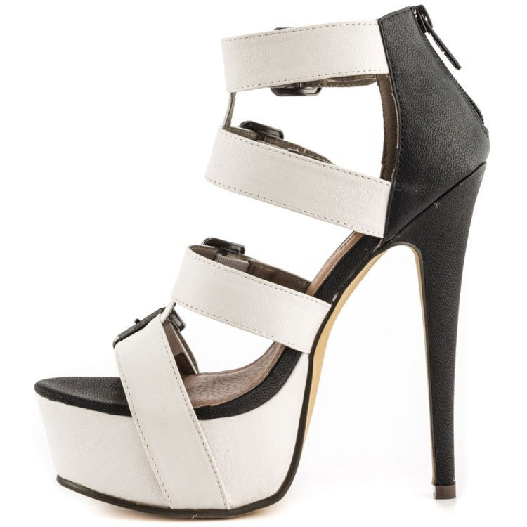 Belt Buckle High Heel Roman