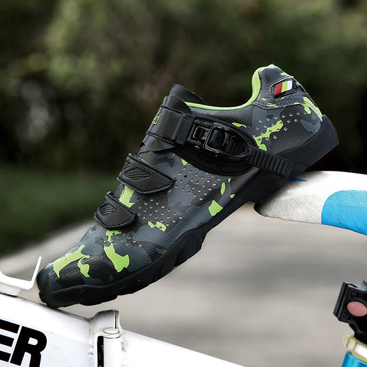 Lock shoes cycling shoes