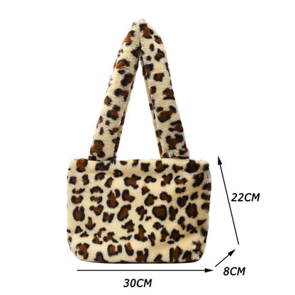 Plush Handbag For Women