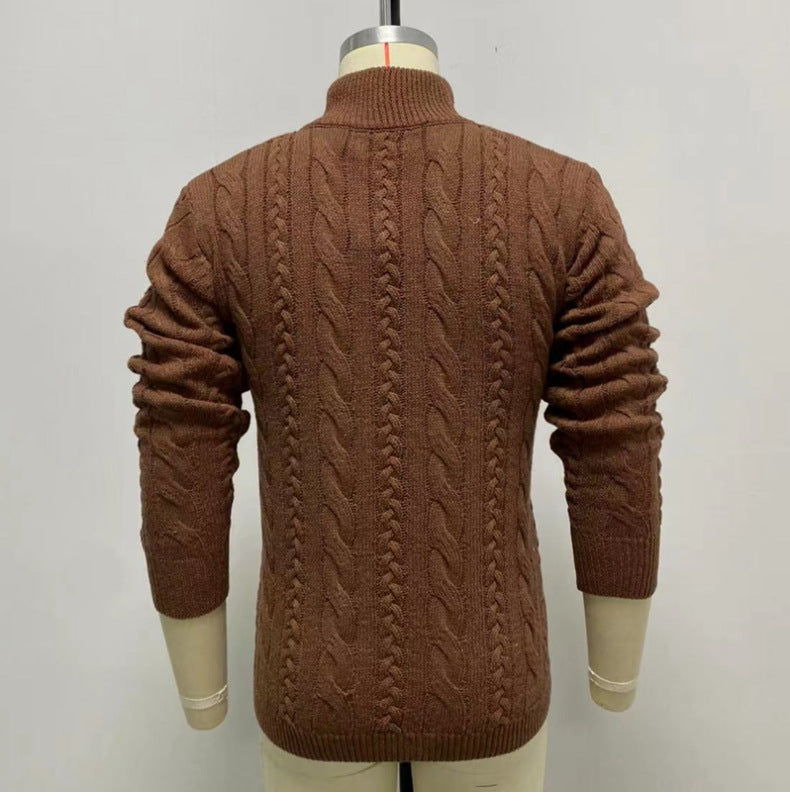 Long Sleeve Double Breasted Cardigan Sweater Coat