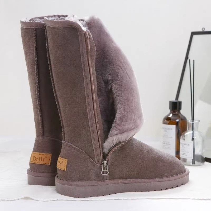 Fleece-lined Thickened Style Winter Boot