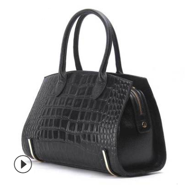 Leather handbags casual ladies shoulder diagonal