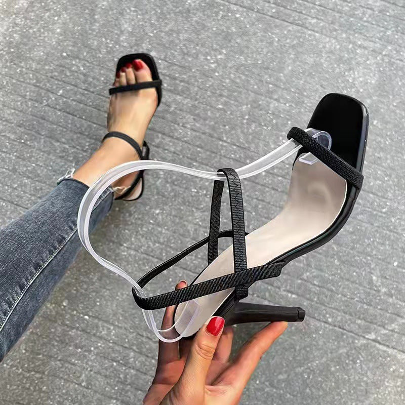 Fashionable Straight Strap Women Shoes