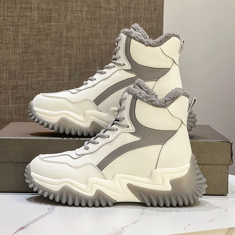 Plush Snow Boots For Women