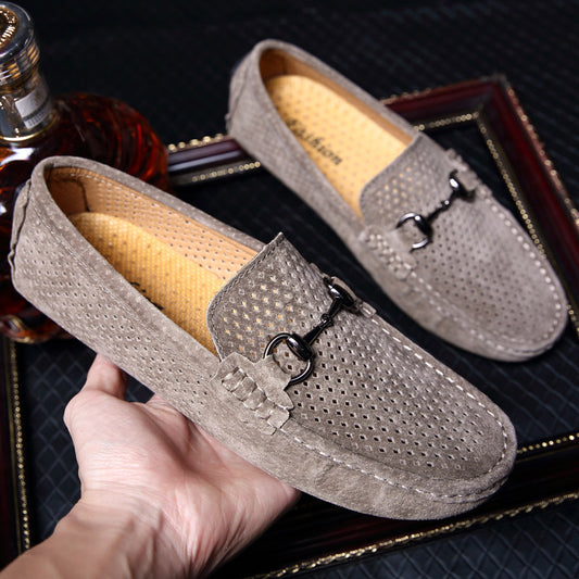 Peas breathable hollow casual shoes