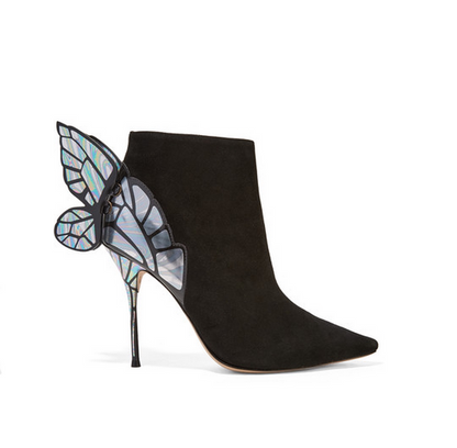 Women's High Heels Butterfly Boots With Angel Wings