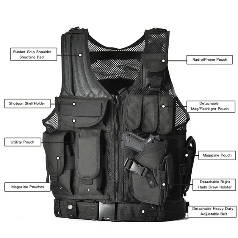 Outdoor Adventure Equipment Camouflage Tactical Vest