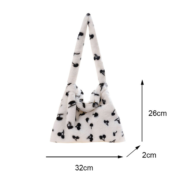 Plush Handbag For Women