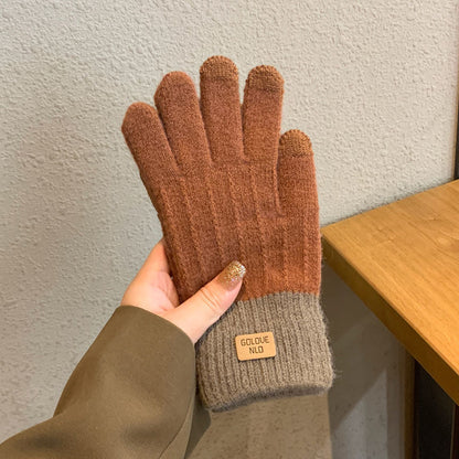 Women's Winter Wool Lined Warm Gloves