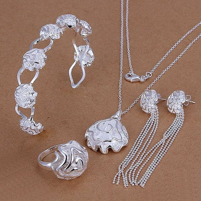 925 Sterling Silver Set Model Loved One's Day Gift