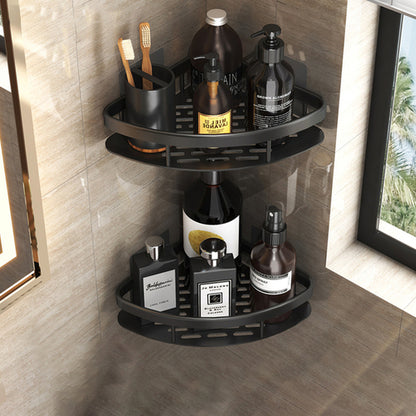 Bathroom No-drill Corner Wall Mount Shelf Storage Rack