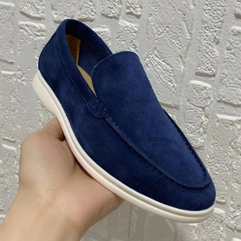 Men's Loafers Casual Flat Slip-on Driving Shoes