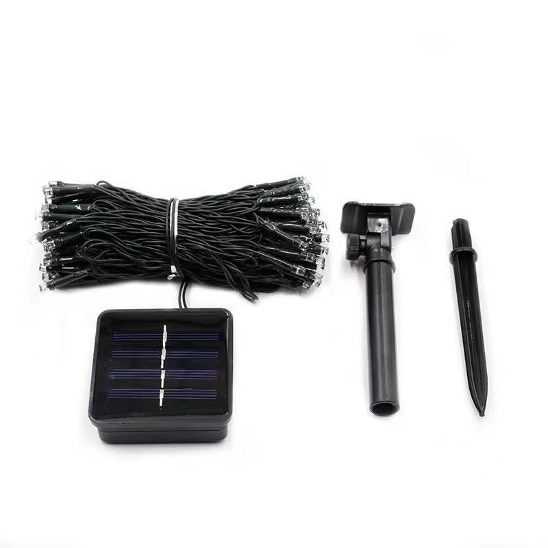 Solar-powered String Lights 8 Function LED Outdoor Waterproof