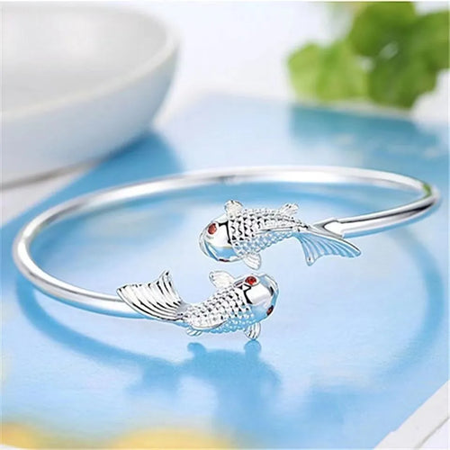 925 Sterling Silver Cute Feminine Bead Bracelet