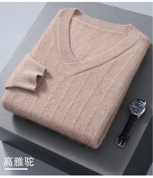 2024 New Cashmere Sweater V neck Sweater