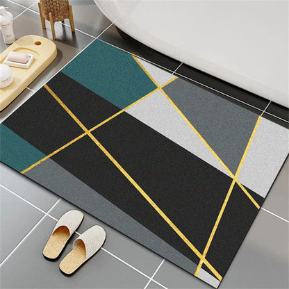 Absorbent Diatom Mud Water Absorbing Bathroom Pad