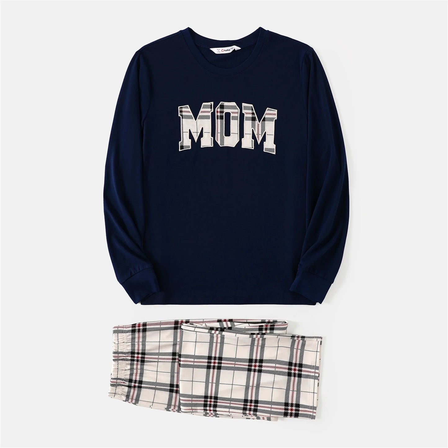 Pajamas Family Matching School Grid Letter