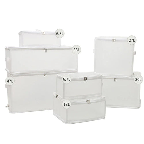 Large Capacity Waterproof Folding Bedroom Storage Box With Handle