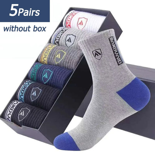 5 Pairs Mens Sports Socks