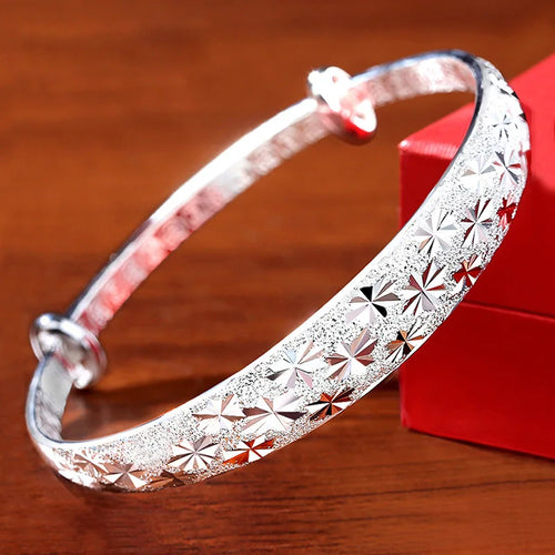 925 Sterling Silver Cute Feminine Bead Bracelet