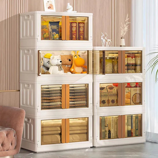 Mini Foldable Box Cloth Toy Snack Book Storage Bin