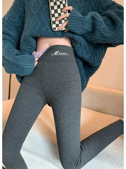 Women Sexy Leggings Thermal Velvet Slimming Tight